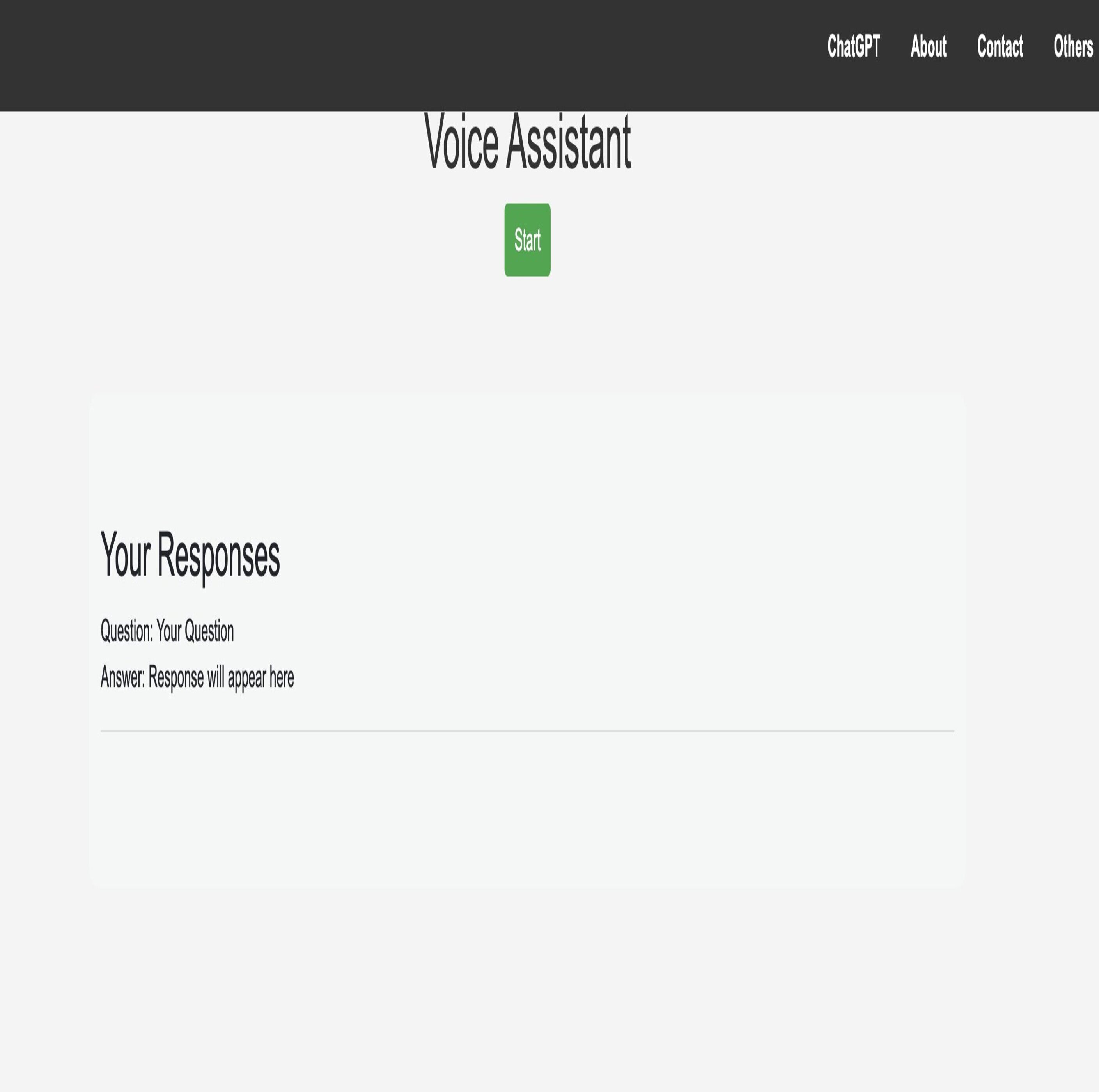 Voice-Assist ChatGpt